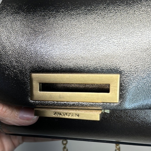 Zac Zac Posen Eartha Mini Gold Crossbody Bag MSRP398 - Picture 11 of 16